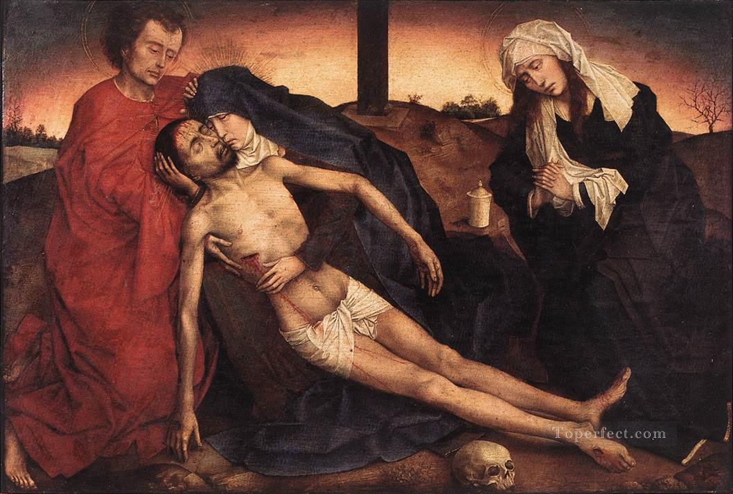 Lamentation 1441 Netherlandish painter Rogier van der Weyden Oil Paintings